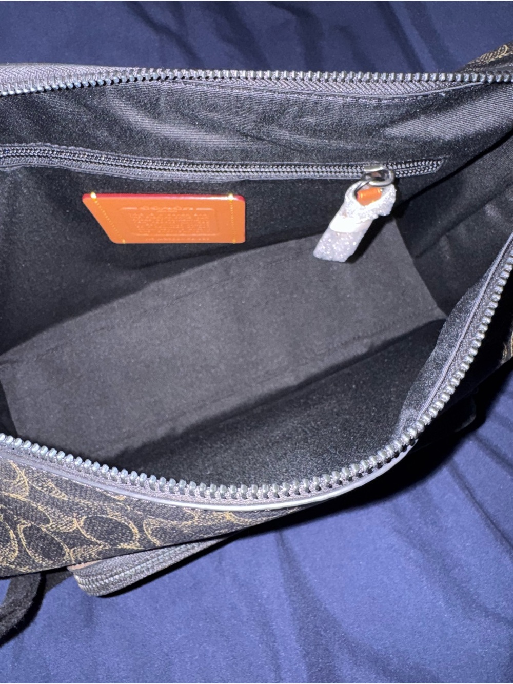Coach Finn Loved Signature Canvas Crossbody Bag - Picture 5 of 8